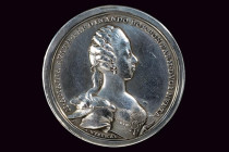Maria Amelia (1746-1804) silver medal