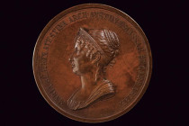 Maria Beatrice Ricciarda d'Este, Archduchess of Austria (1750-1829) bronze medal