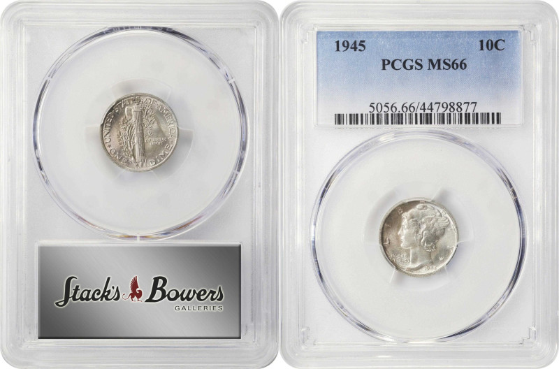 Lot of (4) 1940s Mercury Dimes. (PCGS).

Included are: 1944-D MS-64 FB; (2) 19...