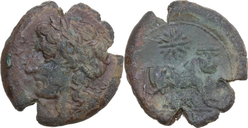 Greek Italy. Samnium, Southern Latium and Northern Campania, Cales. AE 21 mm, 26...