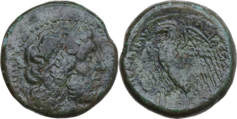 Sicily. Syracuse. Hieron II (274-215 BC). AE 26 mm, c. 270-260 BC. Imitation of ...