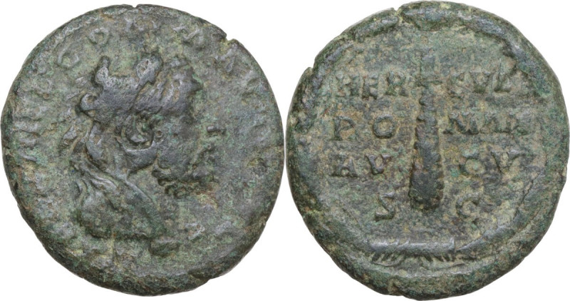 Commodus (177-192). AE As, Rome mint, 192 AD. Obv. L AEL AVREL COMM AVG P FEL. H...