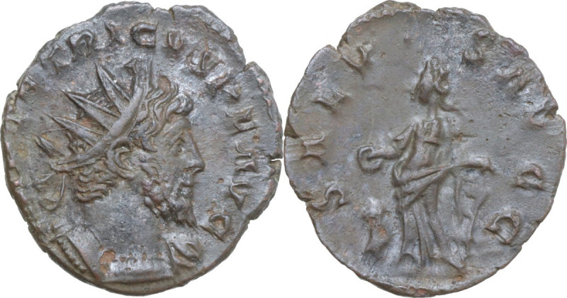 Tetricus I (270-273). BI Antoninianus, Cologne mint, 271-274. Obv. IMP TETRICVS ...