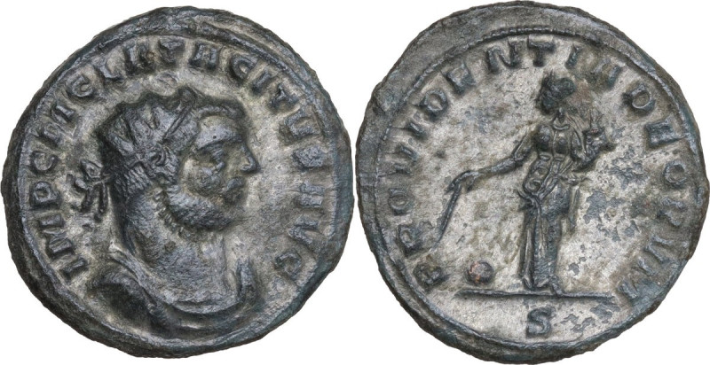 Tacitus (275-276). BI Antoninianus, Ticinum mint, 275-276. Obv. IMP C M CLA TACI...