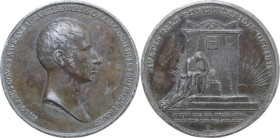 Austria. Rudolph von Wrbna-Freudenthal (1761-1823), Austrian official. Lead Medal. Lead. 49.4 g. 46 mm. Opus: Lang. R. Edge bump. About EF. Rudolph Gr...