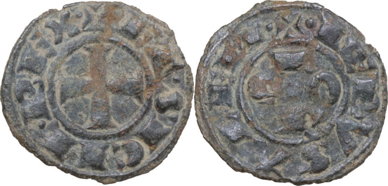 Italy. Conrad I (1250-1254). BI Dendaro, Brindisi mint. Sp. 158; D'Andrea 196; M...