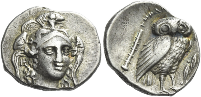 Heraclea

Drachm circa 281-278, AR 17 mm, 3.76 g. Head of Athena, three-quarte...