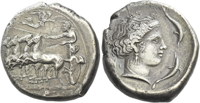 The Carthaginians in Italy, Sicily, Sardinia and North Africa

Tetradrachm, Pa...