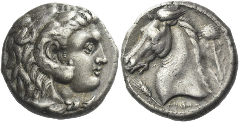 The Carthaginians in Italy, Sicily, Sardinia and North Africa

Tetradrachm, un...