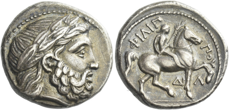 Philip III, 323 – 317

Tetradrachm in the types of Philip II, Amphipolis circa...