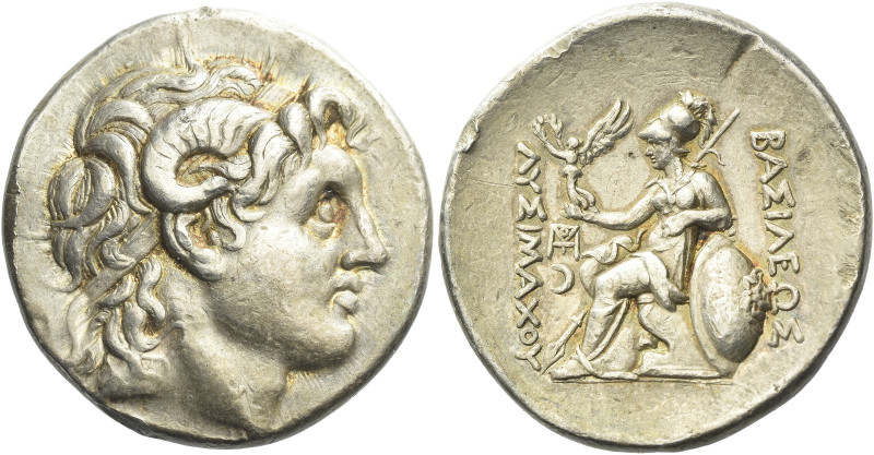 Kings of Thrace, Lysimachus 323 – 281 and posthumous issues 

Tetradrachm, Lam...