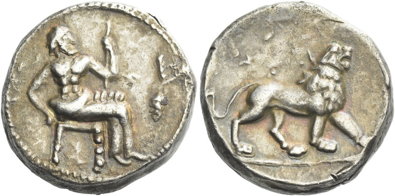 Uncertain east 

Contemporary imitation. Tetradrachm, circa 320-300, AR 23 mm,...