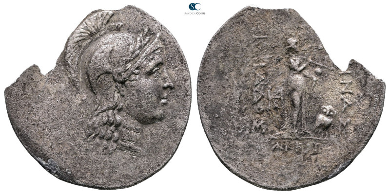 Troas. Ilion circa 185-50 BC. Akkos, president of the aonothetai
Tetradrachm AR...