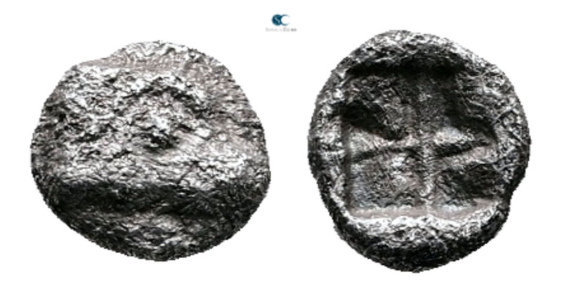 Ionia. Phokaia circa 530-500 BC. 
Tetartemorion AR

6 mm, 0,33 g



Nearl...