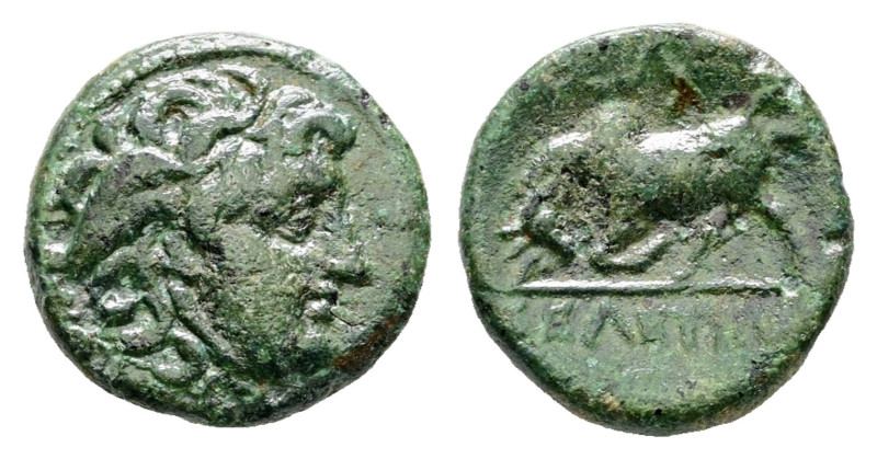 Seleukid Kingdom. Antioch. Seleukos I Nikator 312-281 BC. 
Bronze Æ

14 mm, 2...