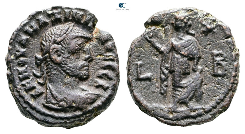 Egypt. Alexandria. Maximianus Herculius AD 286-305. 
Potin Tetradrachm

19 mm...