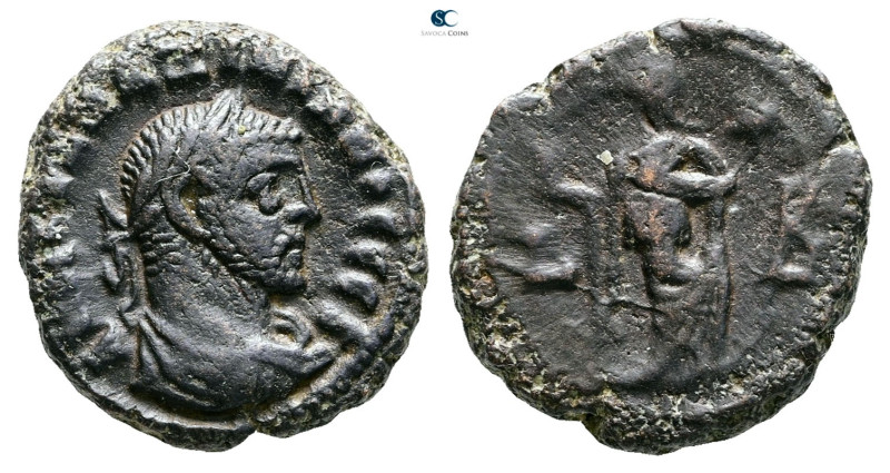 Egypt. Alexandria. Maximianus Herculius AD 286-305. 
Potin Tetradrachm

21 mm...