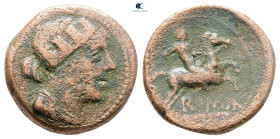 circa 217-215 BC. Rome. Semuncia Æ