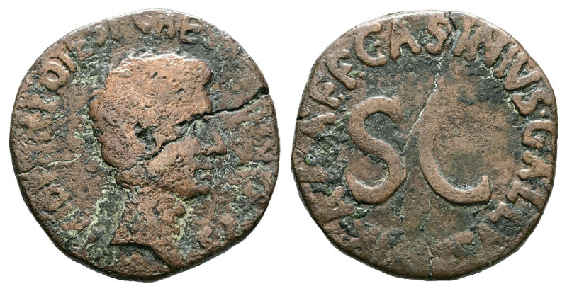 Augustus 27 BC-AD 14. Rome
As Æ

26 mm, 9,95 g



Nearly Very Fine