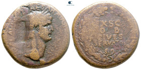 Claudius AD 41-54. Rome. Sestertius Æ