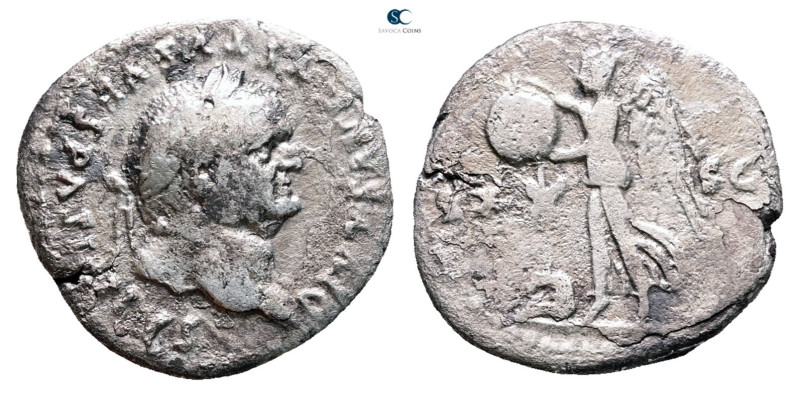 Vespasian AD 69-79. Rome
Denarius AR

19 mm, 2,82 g



Nearly Very Fine