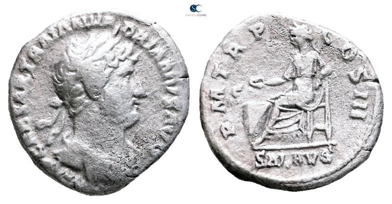 Hadrian AD 117-138. Rome
Denarius AR

19 mm, 2,88 g



Very Fine