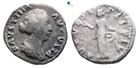 Faustina II AD 147-175. Rome. Denarius AR