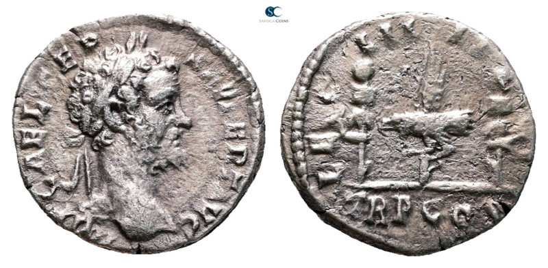 Septimius Severus AD 193-211. Legionary issue. Rome
Denarius Æ

17 mm, 2,57 g...