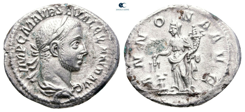 Severus Alexander AD 222-235. Rome
Denarius AR

20 mm, 2,66 g



Good Ver...