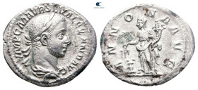 Severus Alexander AD 222-235. Rome. Denarius AR