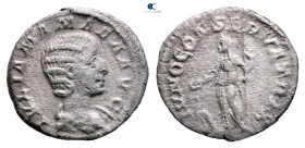 Julia Mamaea. Augusta AD 225-235. Rome. Denarius AR