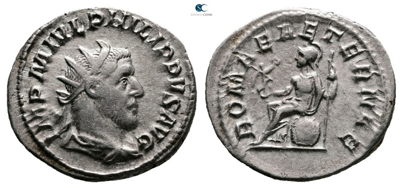 Philip I Arab AD 244-249. Rome
Antoninianus AR

22 mm, 4,16 g



Good Ver...