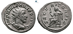Philip I Arab AD 244-249. Rome. Antoninianus AR