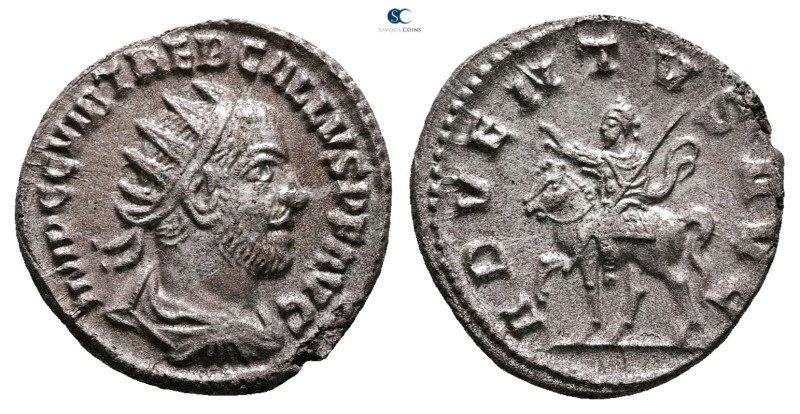Trebonianus Gallus AD 251-253. Antioch
Antoninianus AR

20 mm, 3,88 g



...