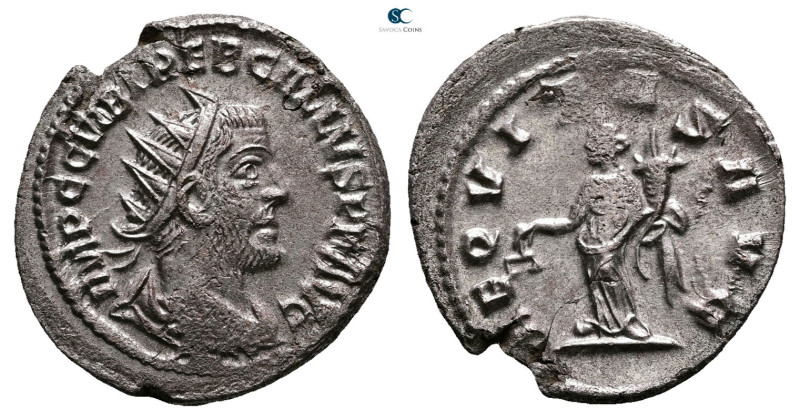 Trebonianus Gallus AD 251-253. Antioch
Antoninianus AR

22 mm, 4,16 g



...