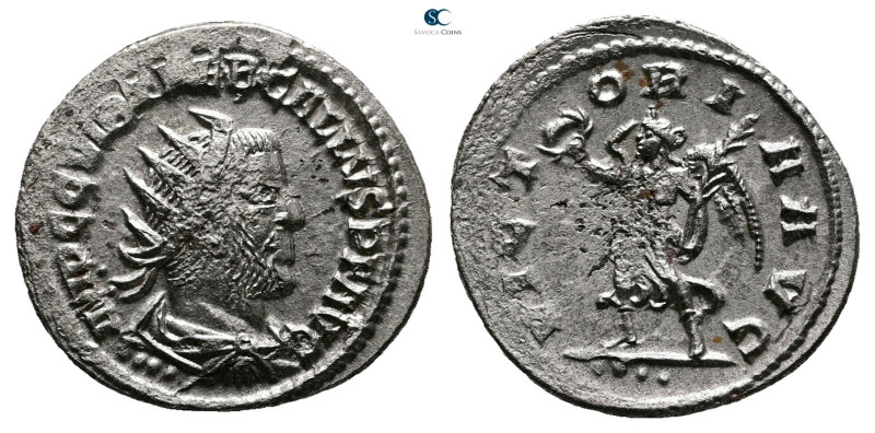 Trebonianus Gallus AD 251-253. Antioch
Antoninianus AR

22 mm, 3,84 g



...