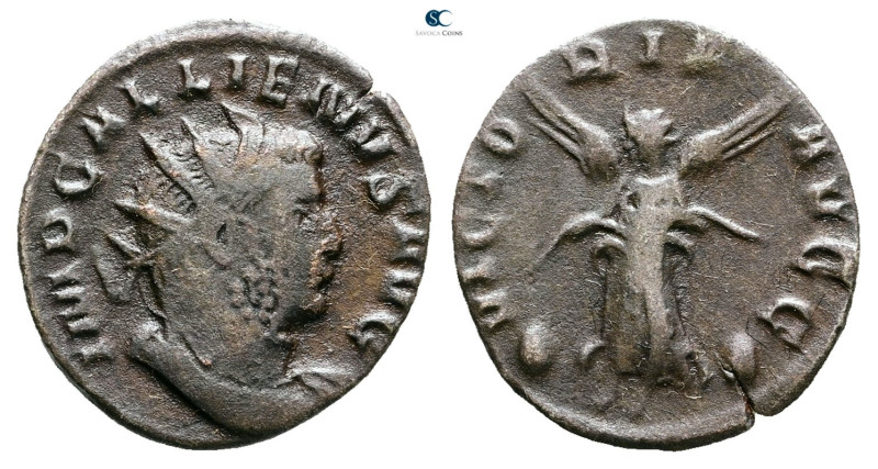 Gallienus AD 253-268. Mediolanum
Billon Antoninianus

20 mm, 2,45 g



Ne...