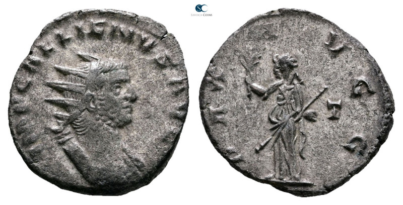 Gallienus AD 253-268. Rome
Billon Antoninianus

20 mm, 3,32 g



Very Fin...
