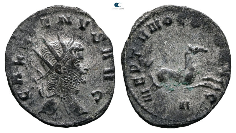 Gallienus AD 253-268. Rome
Billon Antoninianus

21 mm, 2,39 g



Very Fin...