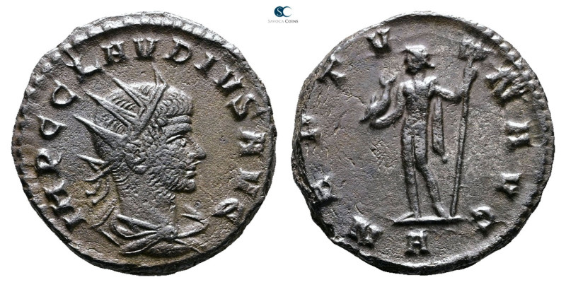 Claudius II (Gothicus) AD 268-270. Antioch
Billon Antoninianus

19 mm, 3,74 g...