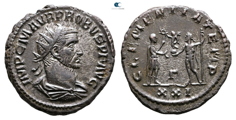 Probus AD 276-282. Antioch
Antoninianus Æ silvered

20 mm, 4,40 g



Good...