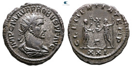 Probus AD 276-282. Antioch. Antoninianus Æ silvered
