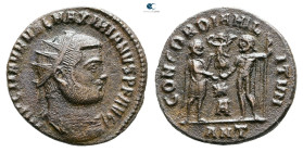Maximianus Herculius AD 286-305. Antioch. Radiatus Æ