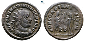 Maximianus Herculius AD 286-305. Cyzicus. Radiatus Æ