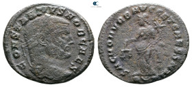Constantius I Chlorus, as Caesar AD 293-305. Rome. Follis Æ