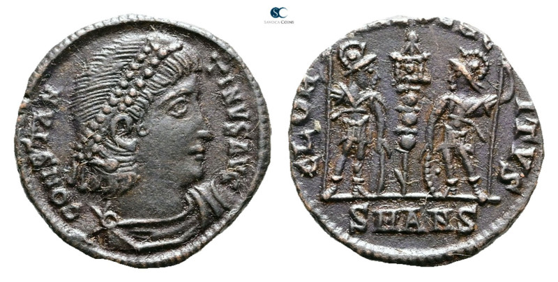 Constantine I the Great AD 306-337. Antioch
Follis Æ

15 mm, 1,75 g



Go...