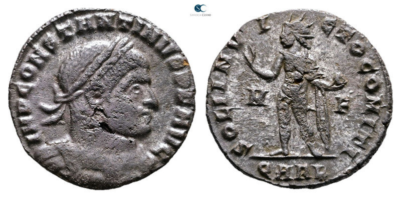 Constantine I the Great AD 306-337. Arelate (Arles)
Follis Æ

19 mm, 2,87 g
...