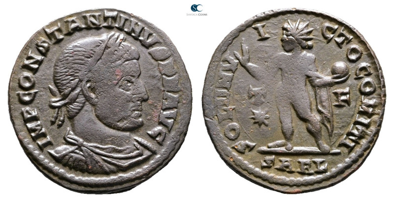 Constantine I the Great AD 306-337. Arelate (Arles)
Follis Æ

20 mm, 3,04 g
...
