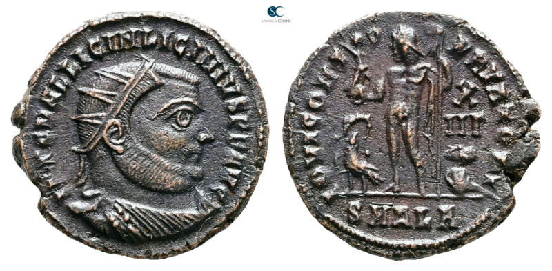 Licinius I AD 308-324. Alexandria
Follis Æ

20 mm, 3,51 g



Good Very Fi...