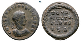 Constantine II, as Caesar AD 317-337. Thessaloniki. Follis Æ